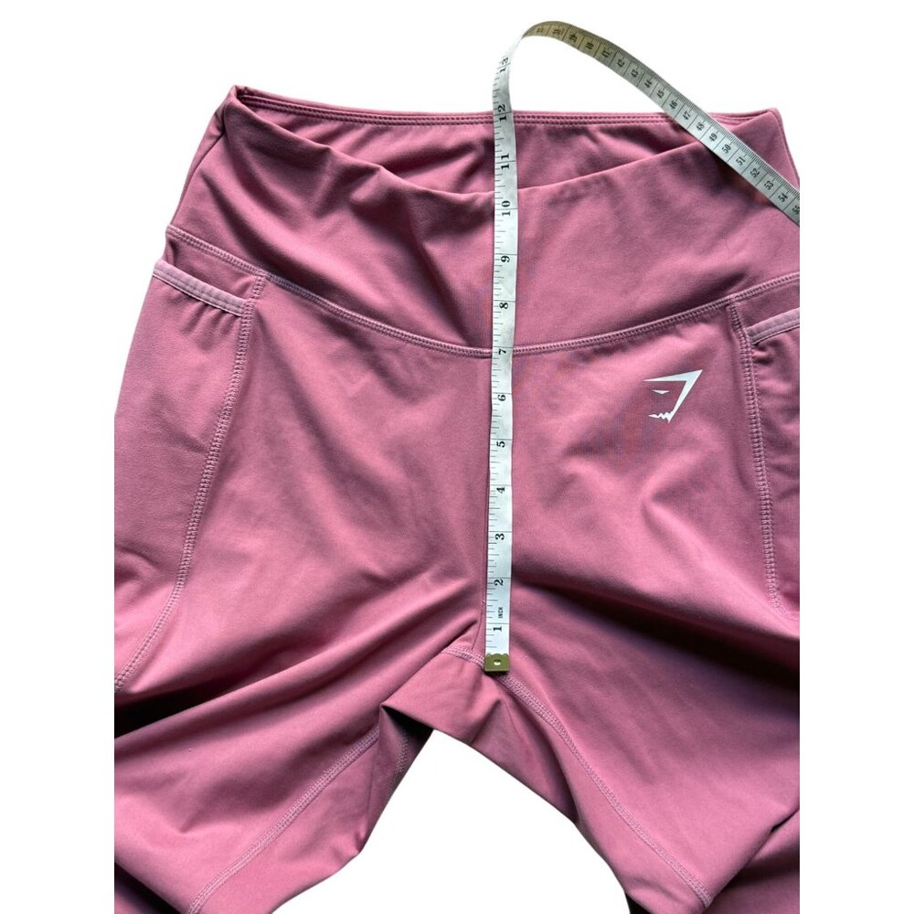 Gymshark Womens High-Waisted Dry Moisture Dreamy Leggings Size M Pink Bubblegum - Picture 11 of 15